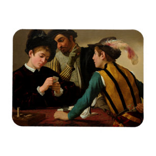 The Cardsharps, 1595 by Caravaggio Magnet