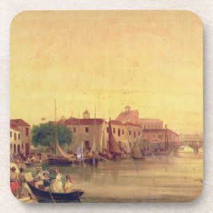 The Careenage, Bridgetown, Barbados, c.1848 Coaster