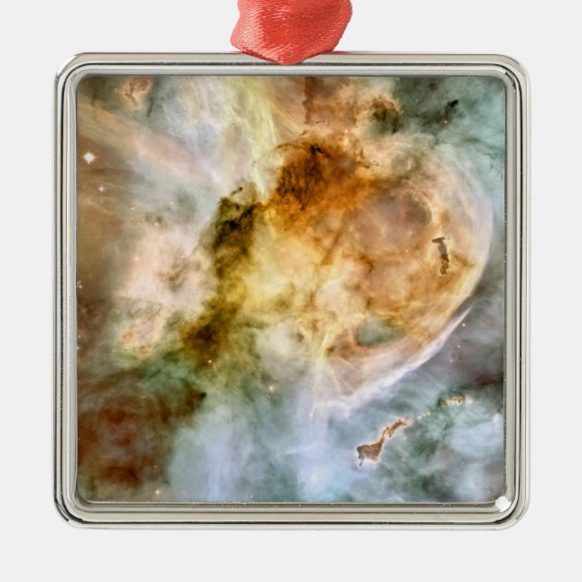 The Carina Nebula Metal Ornament (Front)