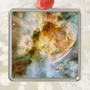The Carina Nebula Metal Ornament