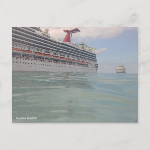 The Carnival Sunshine Postcard