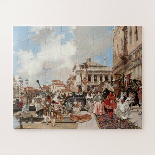  The Carnival, Venice Jigsaw Puzzle (Horizontal)