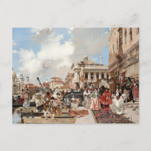  The Carnival, Venice  Postcard