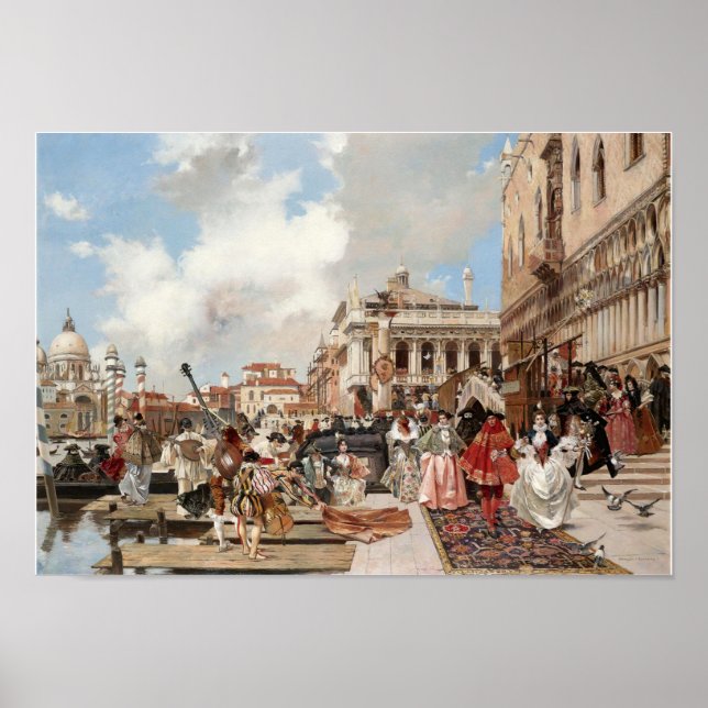  The Carnival, Venice Poster (Front)
