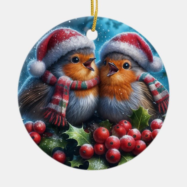 The Carol Singers Ornament (Front)
