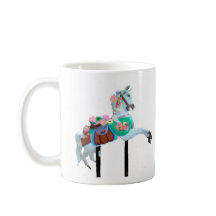 "THE CAROUSEL HORSE DECORATIVE MUG" COFFEE MUG