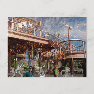 The Carousel Postcard