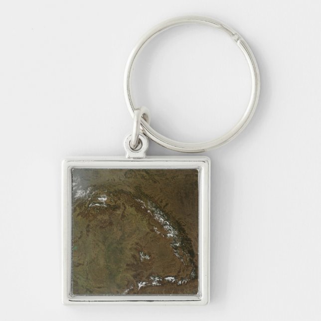 The Carpathian Mountains Key Ring (Front)