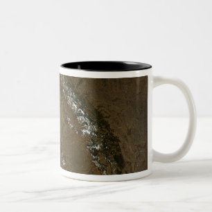 The Carpathian Mountains Two-Tone Coffee Mug