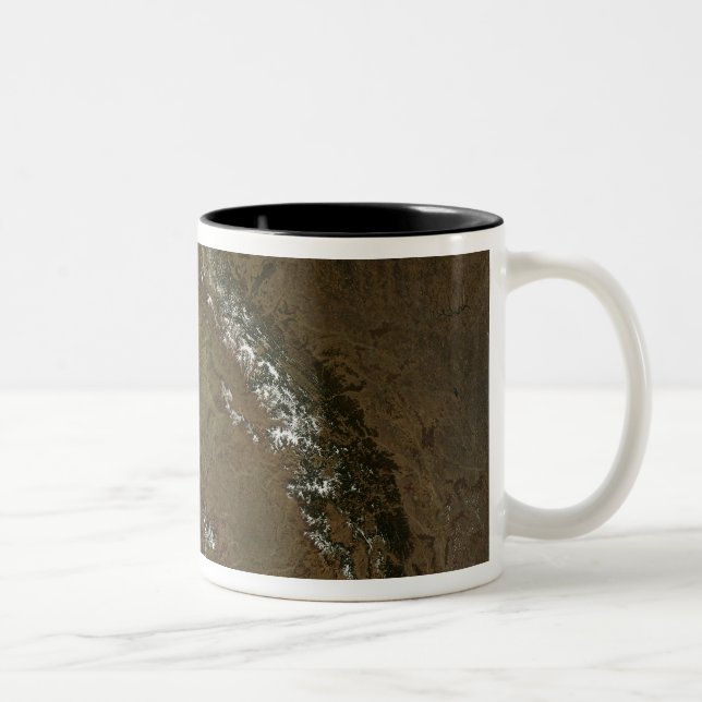 The Carpathian Mountains Two-Tone Coffee Mug (Right)