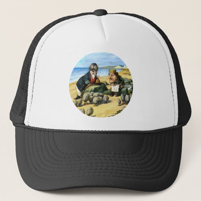 The Carpenter and the Walrus Consider Oysters Trucker Hat (Front)