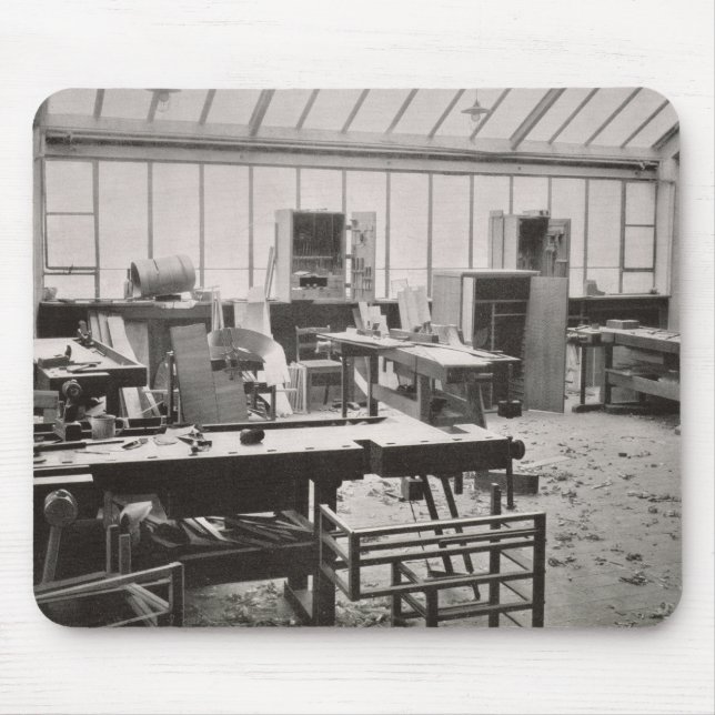 The Carpenter's Workshop, from the Workshops of th Mouse Pad (Front)