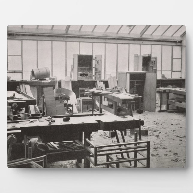 The Carpenter's Workshop, from the Workshops of th Plaque (Front)