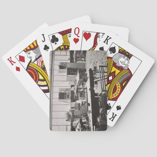 The Carpenter's Workshop, from the Workshops of th Playing Cards (Back)