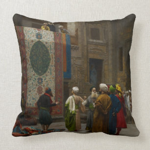 The Carpet Merchant, c.1887 (oil on canvas) Cushion