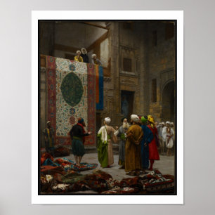 The Carpet Merchant, c.1887 (oil on canvas) Poster
