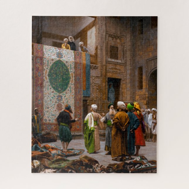 The Carpet Merchant | Jean-Léon Gérôme | Jigsaw Puzzle (Vertical)
