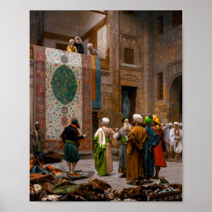 The Carpet Merchant Jean-Léon Gérôme Poster