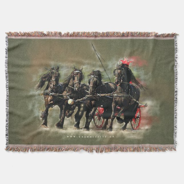 The Carriage - Blanket / Wall Decor (Front)