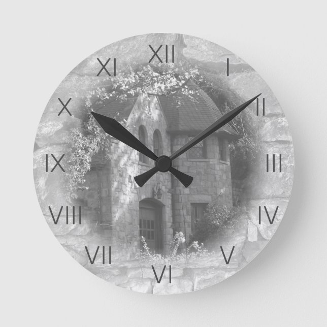 "The Carriage House Round Clock (Front)