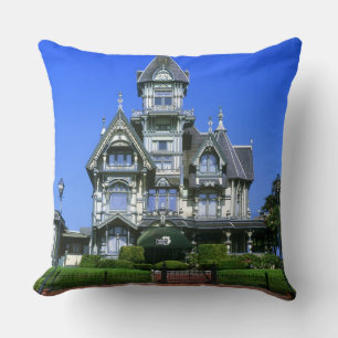 The Carson Mansion in Eureka, California Cushion