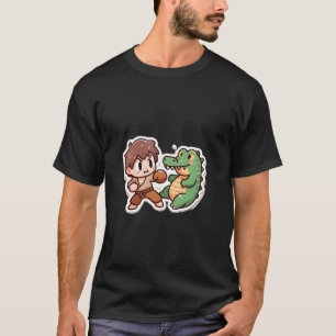 the cartoon Hunter of the Swamps T-Shirt