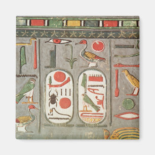 The cartouche of the king magnet