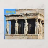 The Caryatid Porch of the Erechtheion in Athens