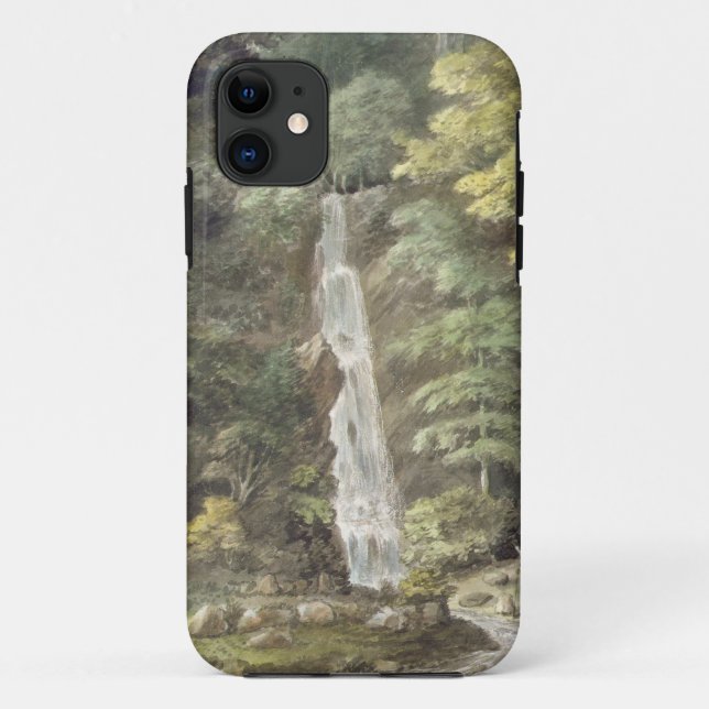 The Cascade Waterfall at Hestercombe Gardens (w/c Case-Mate iPhone Case (Back)