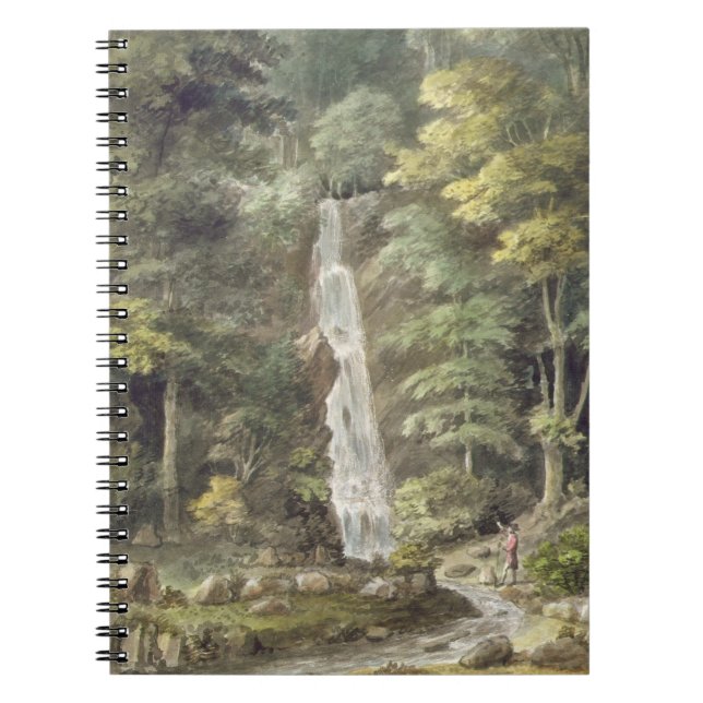 The Cascade Waterfall at Hestercombe Gardens (w/c Notebook (Front)
