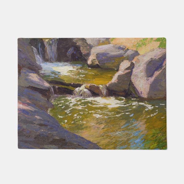 The Cascading Waterfall  Doormat (Front)