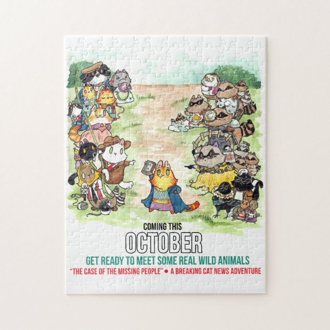 The Case the Missing People Jigsaw Puzzle (Vertical)