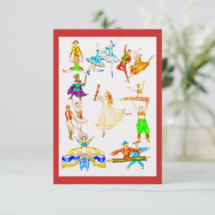 The cast of Nutcracker Thank You Card