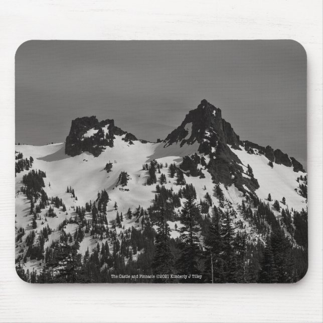 The Castle and Pinnacle Mouse Pad (Front)