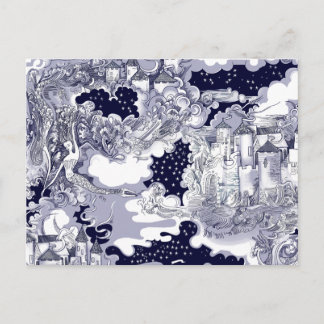 The Castle by the Sea Postcard