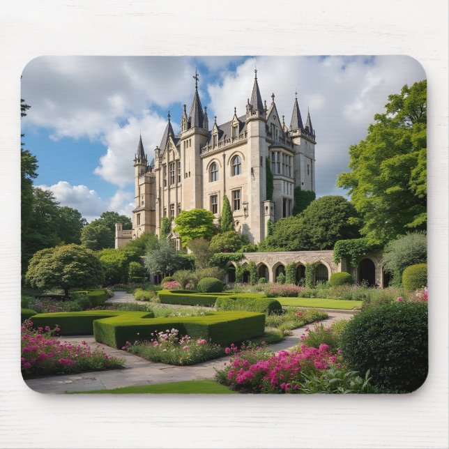 The Castle Garden Mouse Pad (Front)