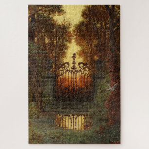 The Castle Gate (by Ferdinand Knab) Jigsaw Puzzle