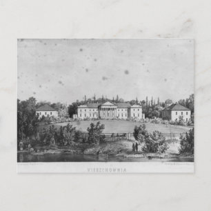 The Castle of Wierzchownia Postcard