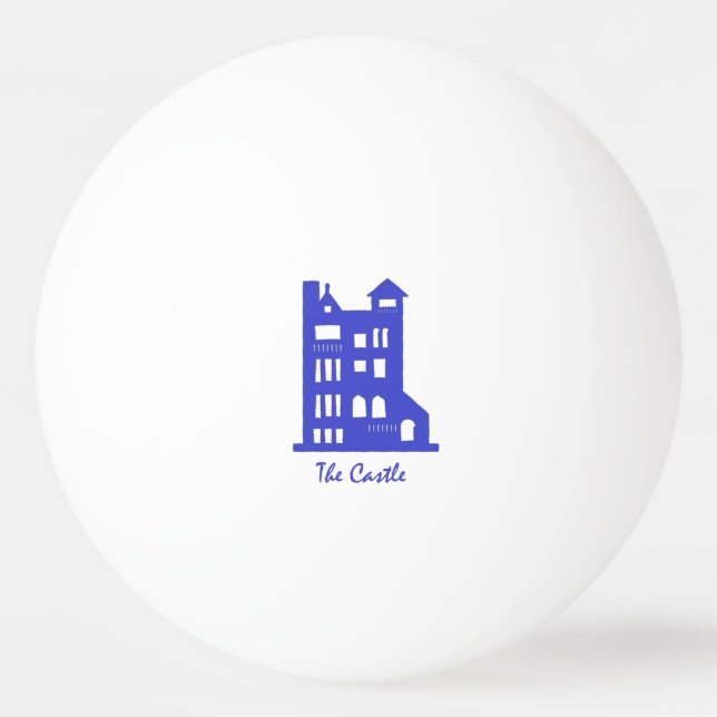 The Castle Ping Pong Ball (Front)