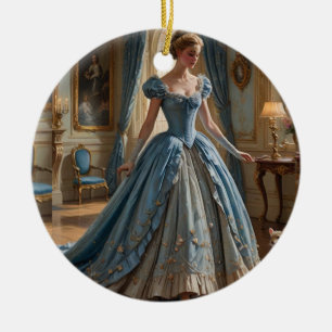 The Castle’s Secret Princess Ceramic Ornament