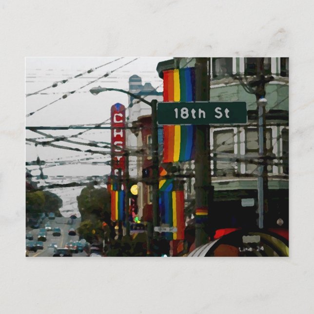 The Castro Postcard (Front)