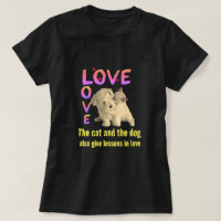 The cat and dog lesson in love