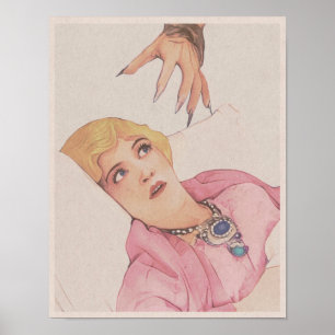 The Cat and the Canary (1927) - Annabelle's Fright Poster