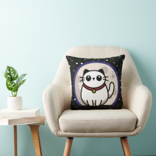 The Cat and The Moon 2025 Cushion