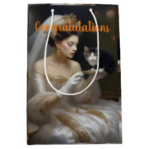 The Cat Bride Oil Paint, Medium Gift Bag