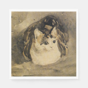 The Cat (by Gwen John) Napkin