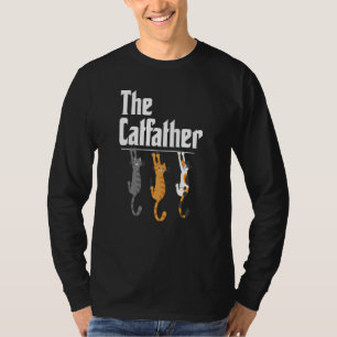 The Cat Father Meow Kitty Ca The Catfather Cat T-Shirt