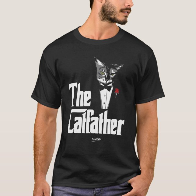 The Cat Father - The Catfather T-Shirt (Front)