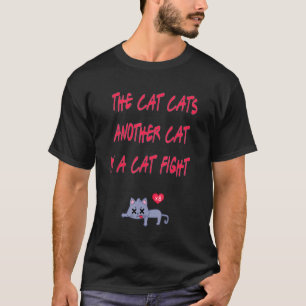 The Cat Fight International Cat Day Nine Lives T-Shirt