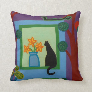 The Cat From Askew Crescent 2008 Cushion